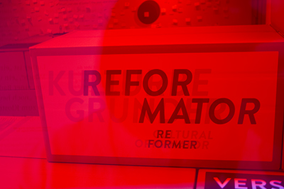 den røde del af stereobillede