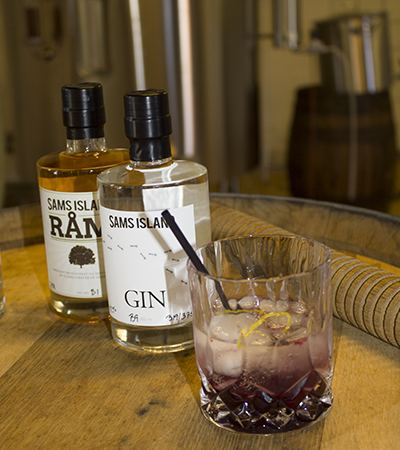 myregincocktail med sams island gin